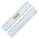 Image of Ultra thin scale ruler, ideal for mailing, 200mm