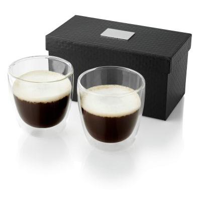 Image of Boda 2-piece glass coffee cup set