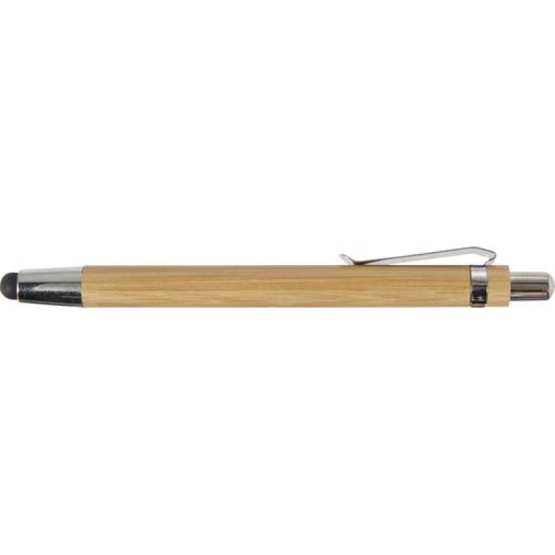 Image of Bamboo ballpen with rubber tip