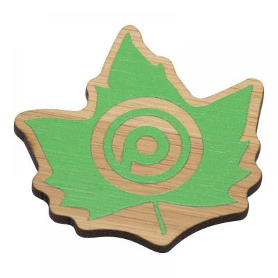 Image of Bamboo Badge (UK Made: Bespoke 50mm)