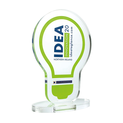 Image of Bespoke Freestanding Acrylic Award